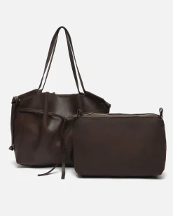 Misako Bolso de hombro grande con neceser extraíble