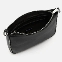 Misako Bolso de hombro pequeño con asa bandolera y detalles metálicos