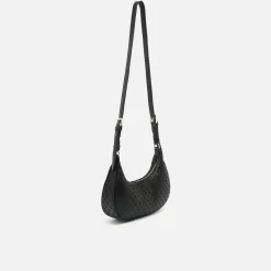 Misako Bolso de hombro pequeño con asa regulable y estampado monogram