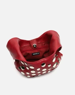 Misako Bolso de hombro pequeño con detalles metálicos