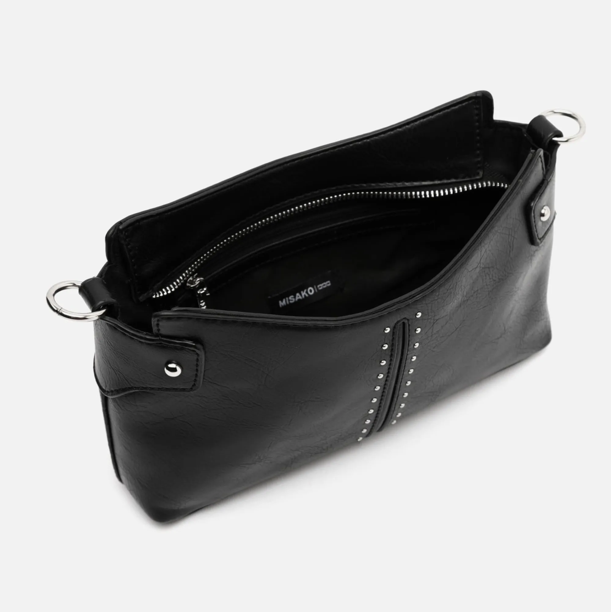 Misako Bolso de hombro pequeño con detalles metálicos