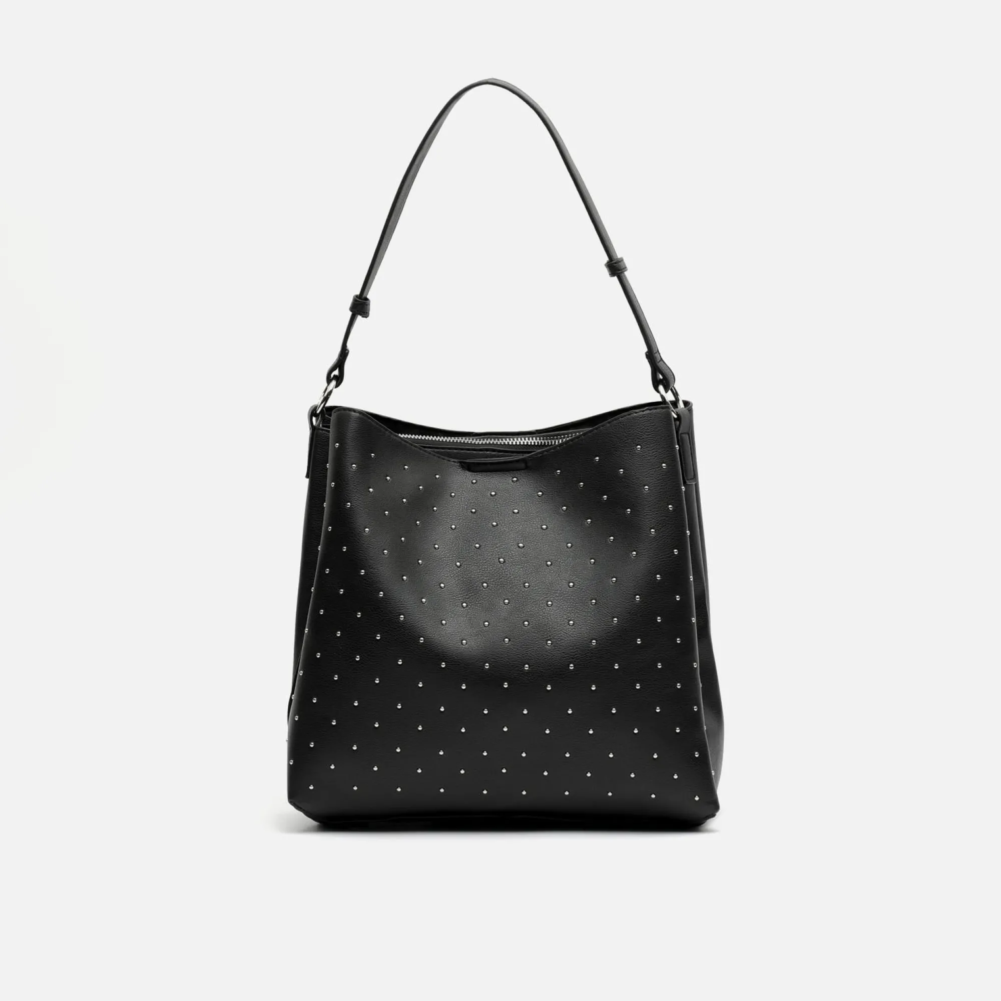 Misako Bolso hobo con asa bandolera y detalles metálicos