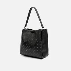 Misako Bolso hobo con asa bandolera y detalles metálicos