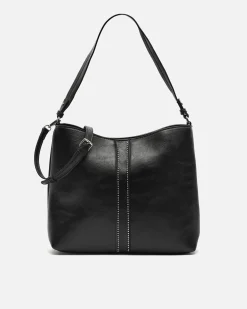 Misako Bolso hobo con detalles metálicos y neceser e asa bandolera extraíble