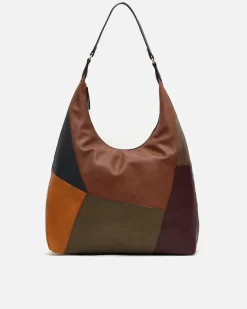 Misako Bolso hobo con estampado patchwork