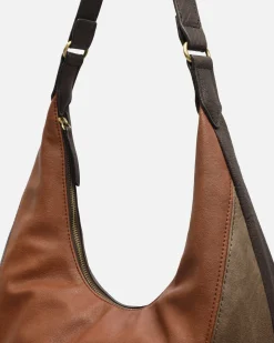 Misako Bolso hobo con estampado patchwork