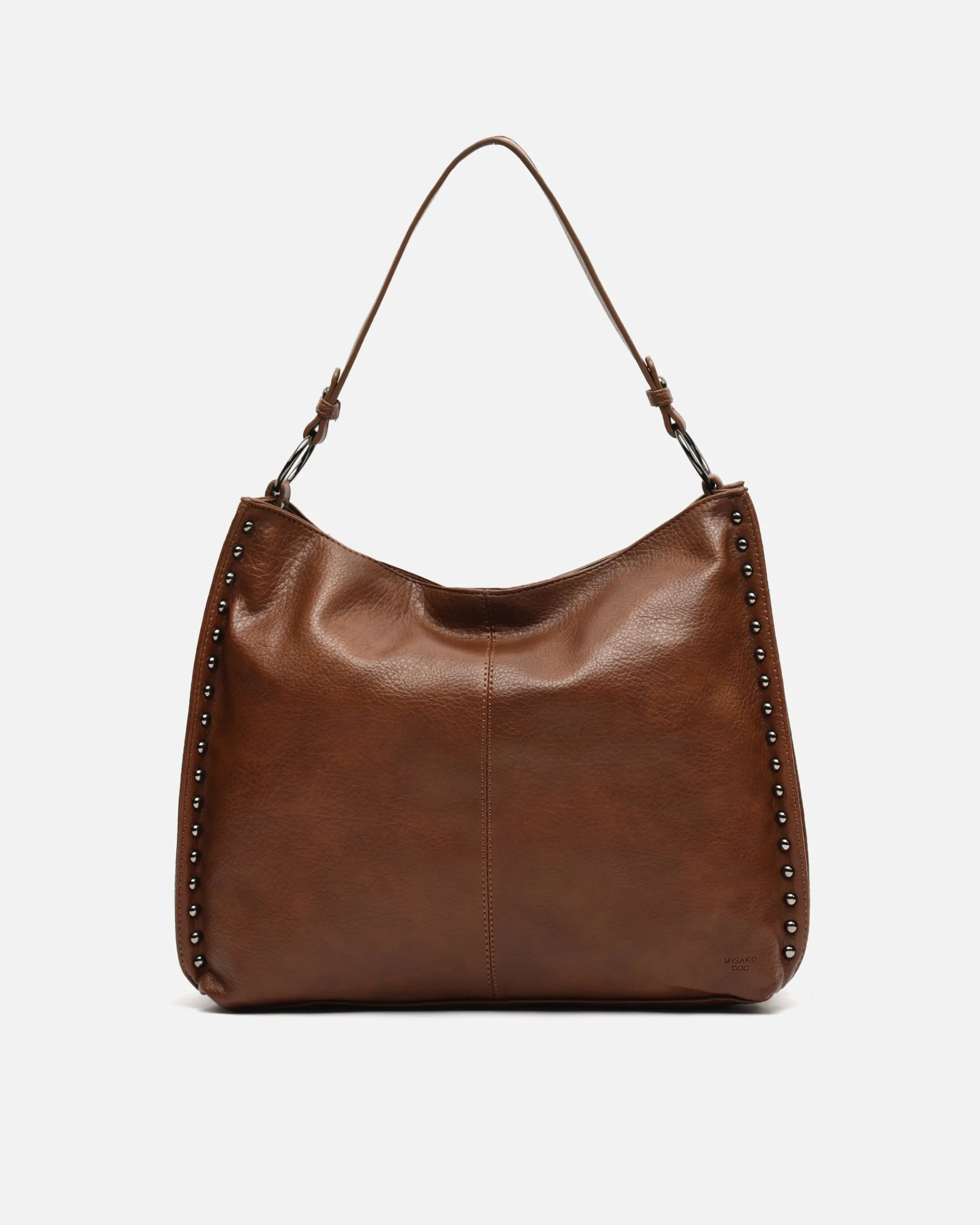 Misako Bolso hobo grande con detalles metálicos
