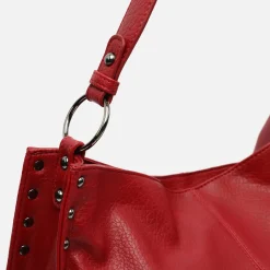 Misako Bolso hobo grande con detalles metálicos