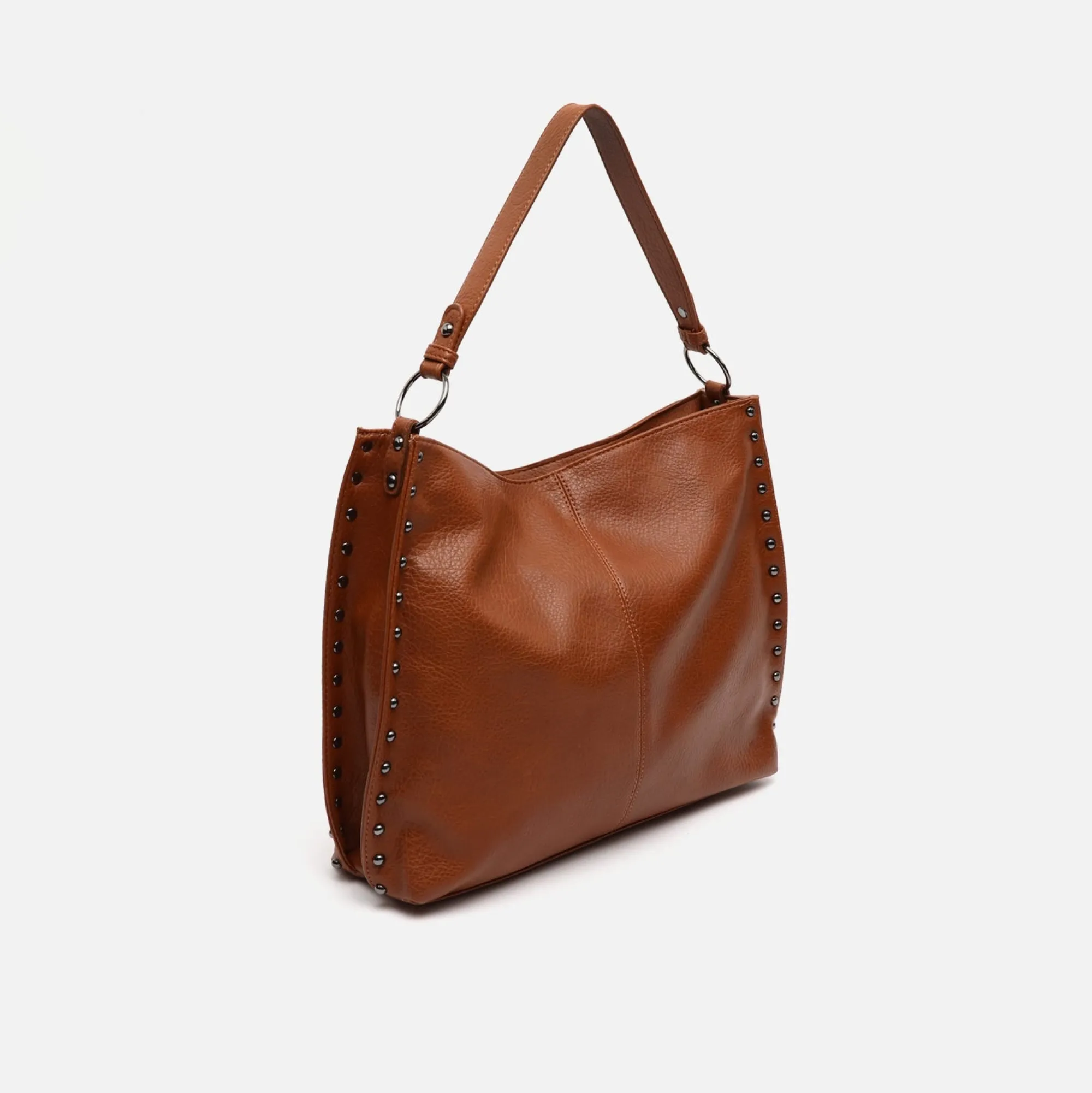 Misako Bolso hobo grande con detalles metálicos