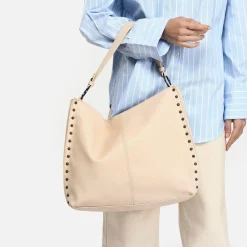 Misako Bolso hobo grande con detalles metálicos