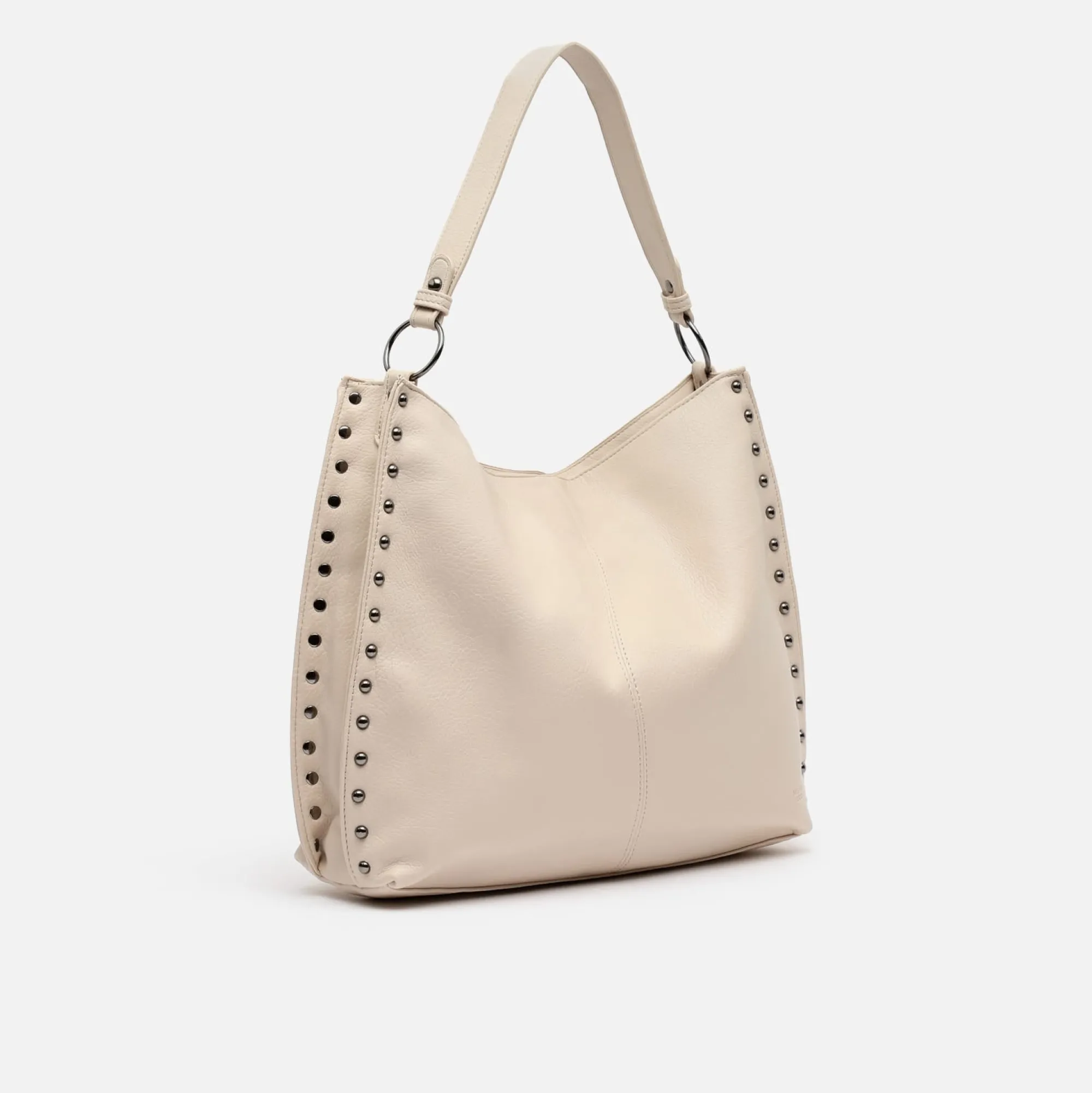 Misako Bolso hobo grande con detalles metálicos
