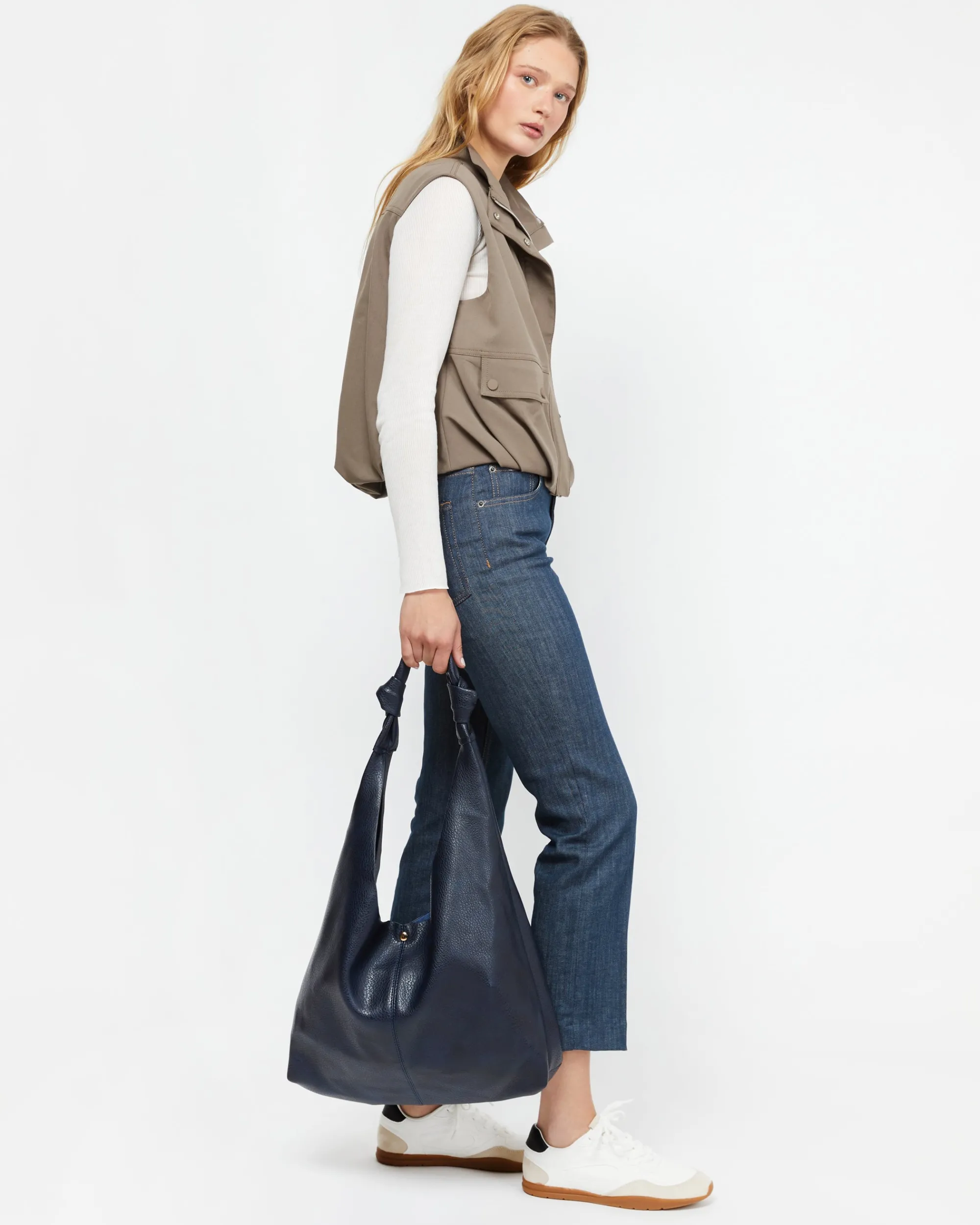Misako Bolso hobo grande con neceser interior extraíble