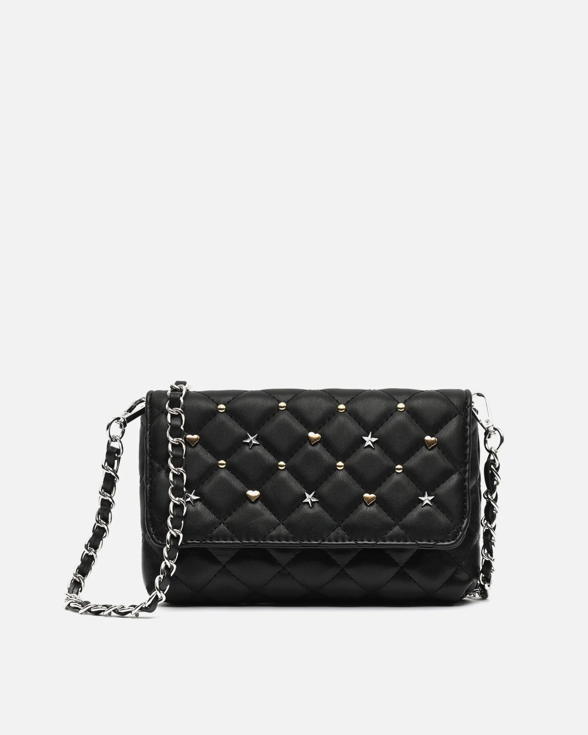 Misako Bolso mini acolchado con detalles metálicos
