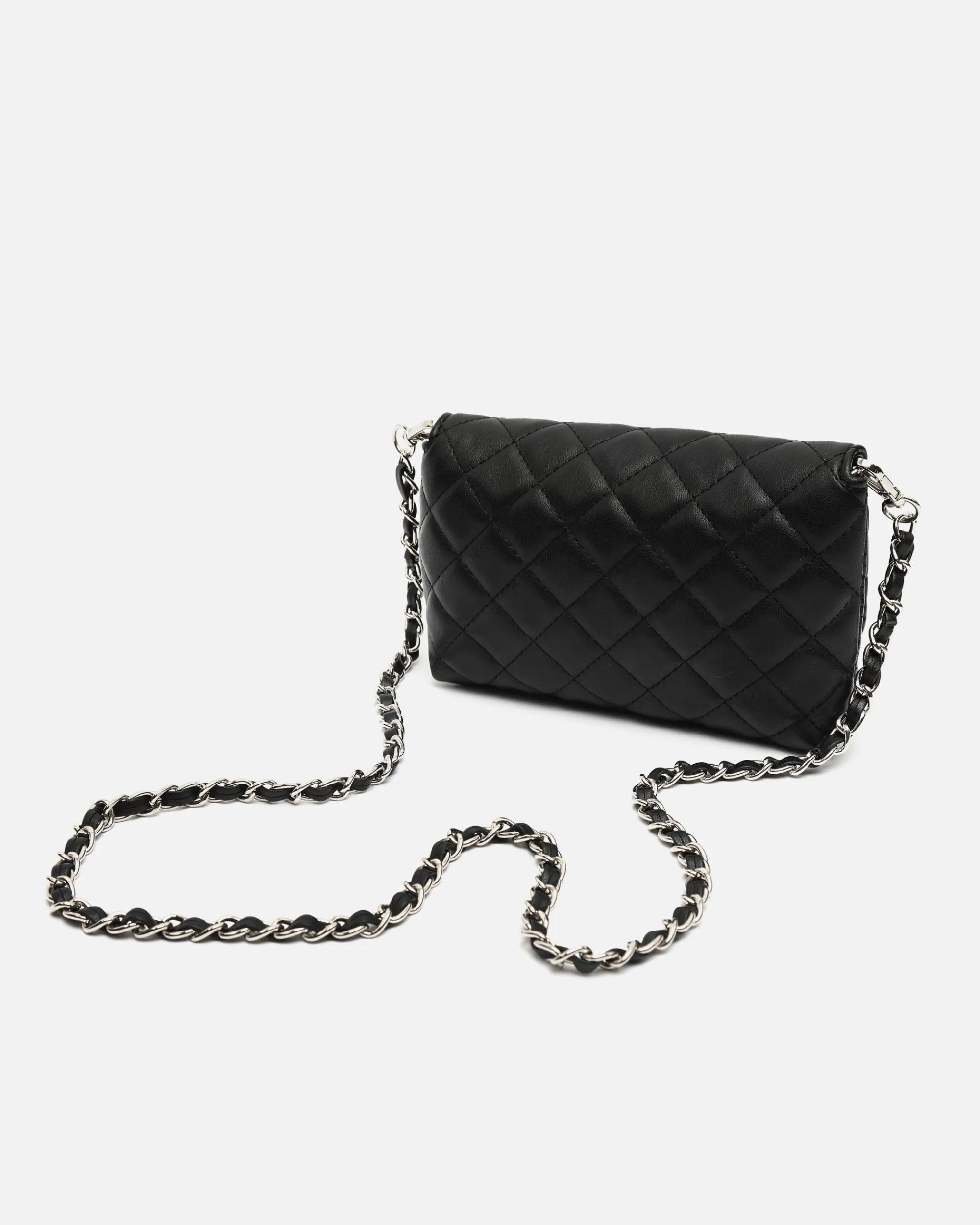 Misako Bolso mini acolchado con detalles metálicos