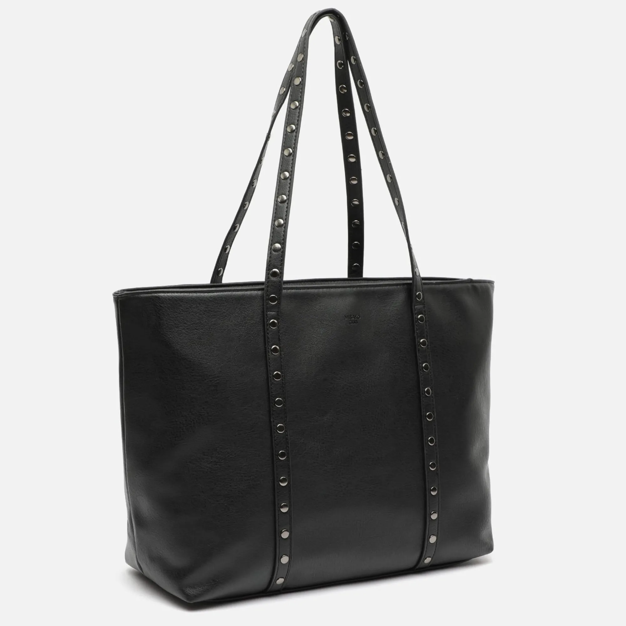 Misako Bolso shopper con detalles metálicos