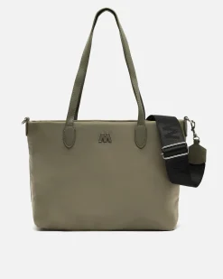 Misako Bolso shopper de nylon con asa bandolera extraíble