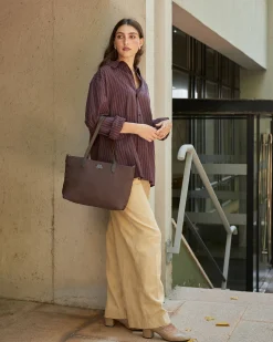 Misako Bolso shopper de nylon con asa bandolera extraíble