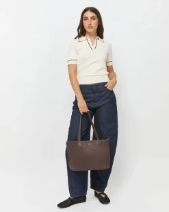Misako Bolso shopper de nylon con asa bandolera extraíble