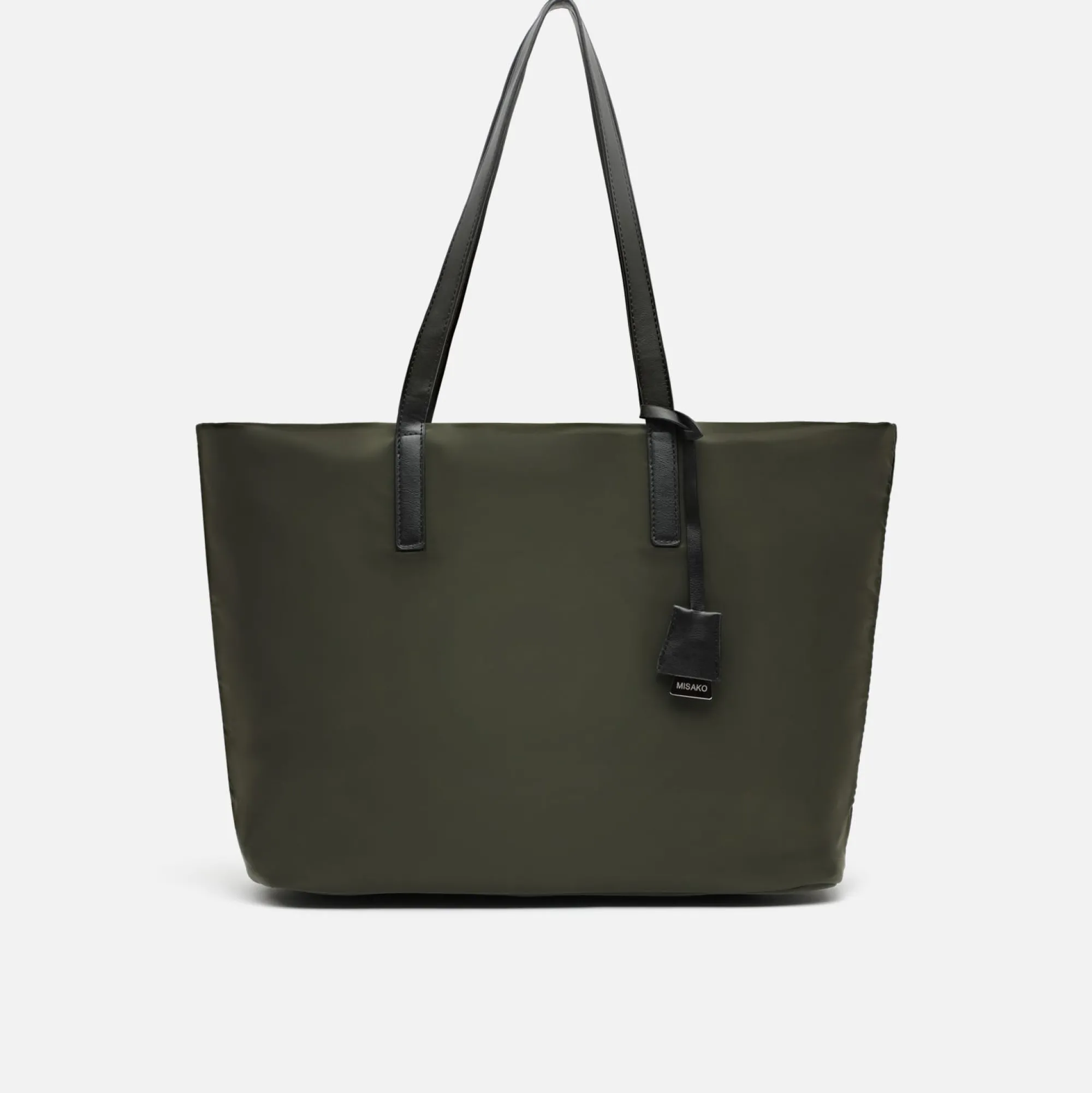 Misako Bolso shopper de nylon con bolsillo para portátil (15")