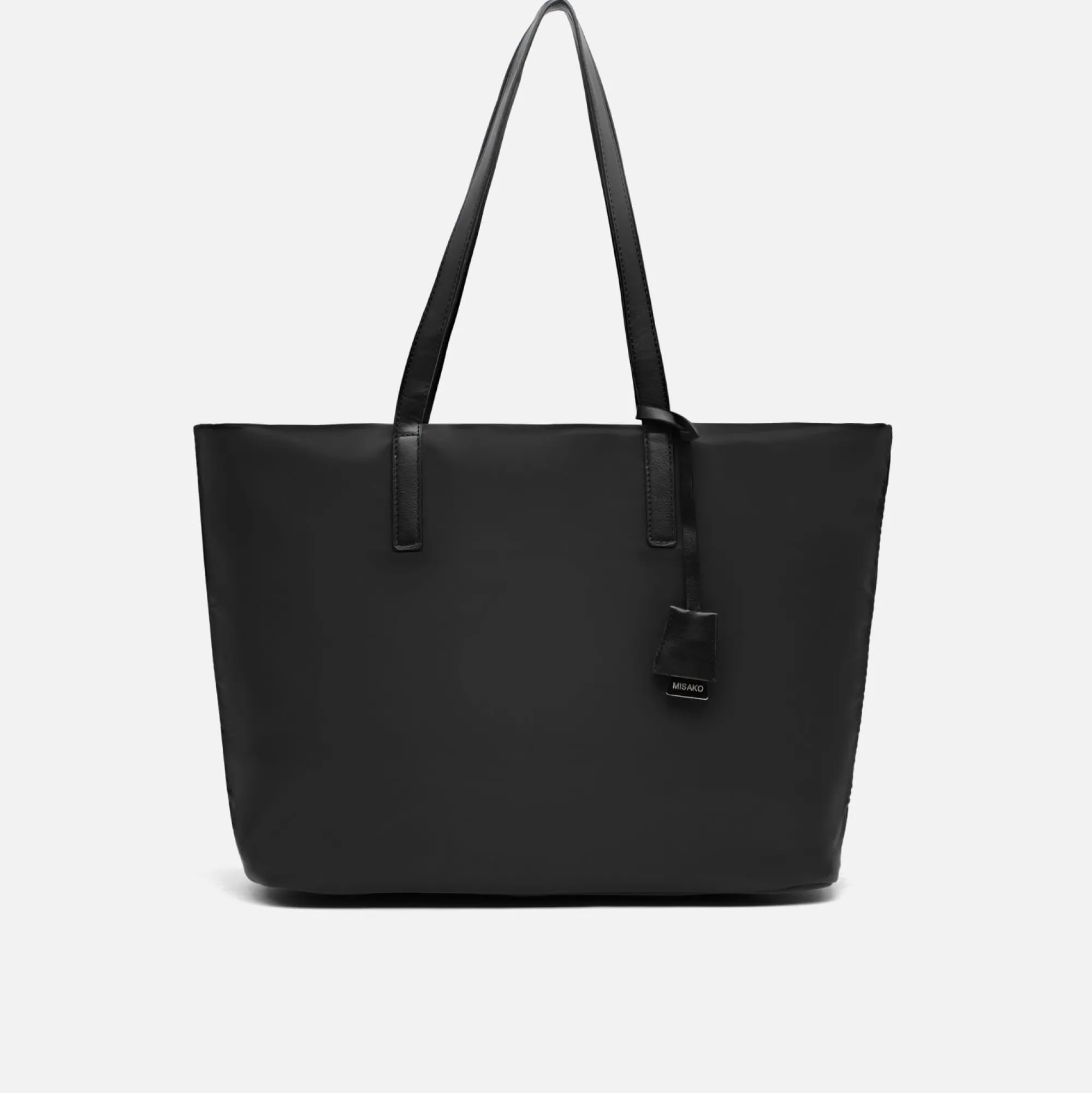 Misako Bolso shopper de nylon con bolsillo para portátil (15")