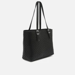 Misako Bolso shopper grande con bolsillo para portátil (13") y estampado monogram