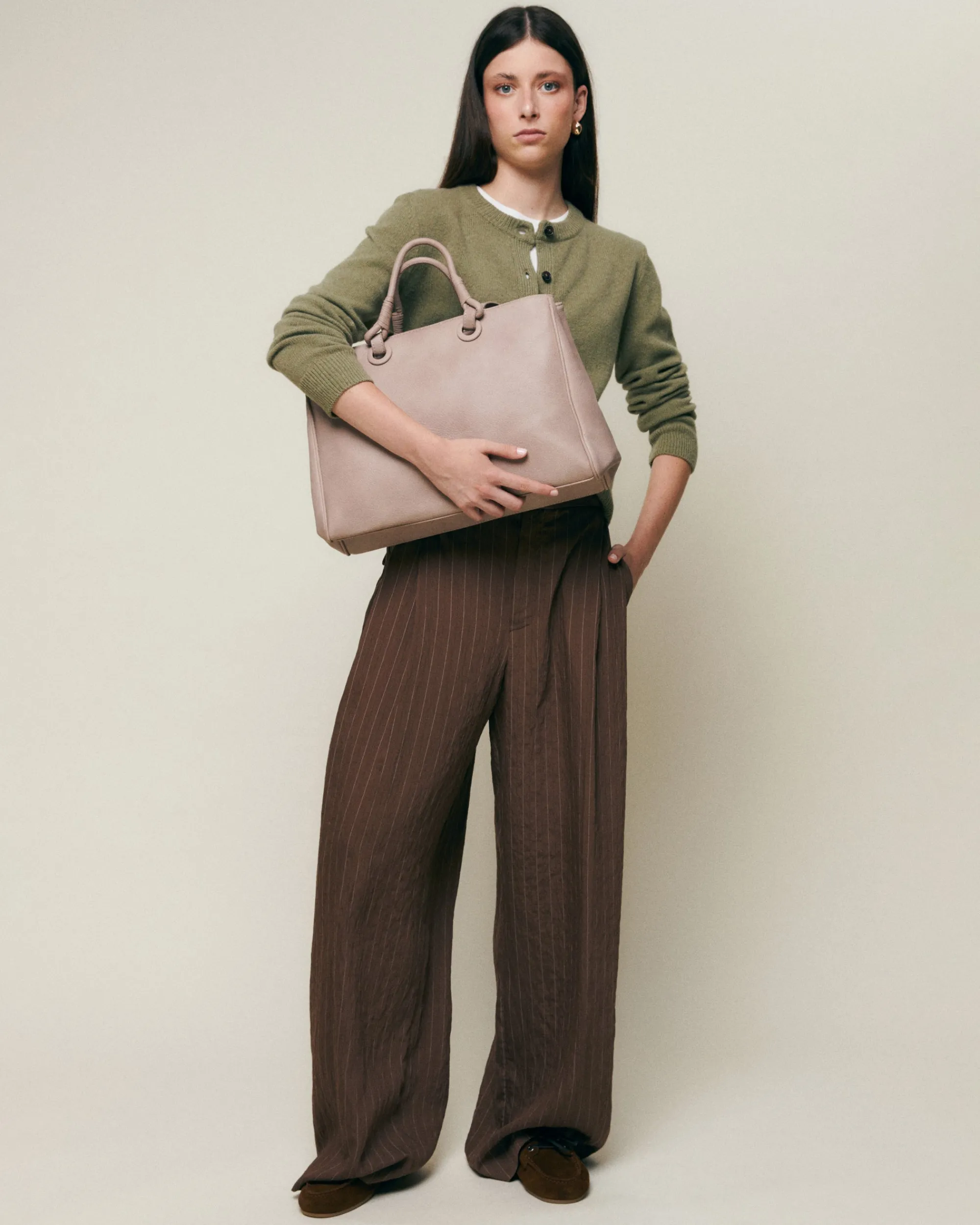 Misako Bolso shopper grande con asa de mano