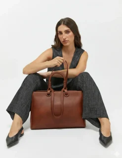 Misako Bolso shopper grande con asa de mano