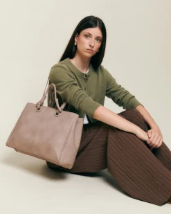 Misako Bolso shopper grande con asa de mano