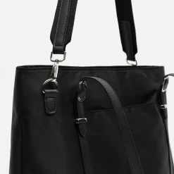 Misako Bolso shopper grande con bolsillo para portaordenador (15
