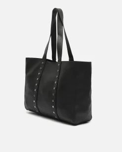 Misako Bolso shopper grande con neceser extraíble y detalles metálicos