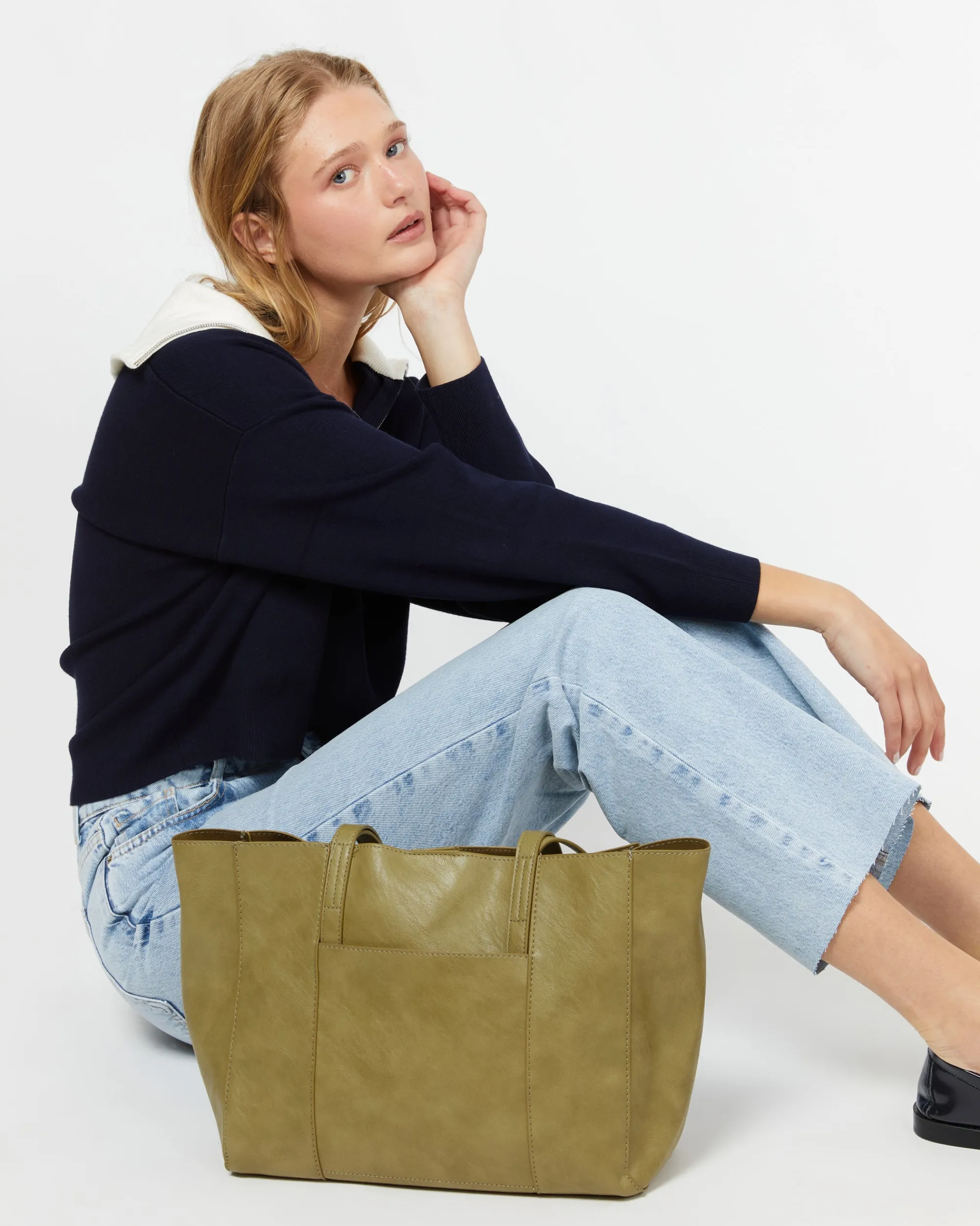 Misako Bolso shopper grande con bolsa interior extraíble