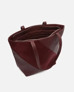 Misako Bolso shopper grande efecto ante