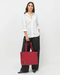Misako Bolso shopper grande en nylon con bolsillo para portátil (15