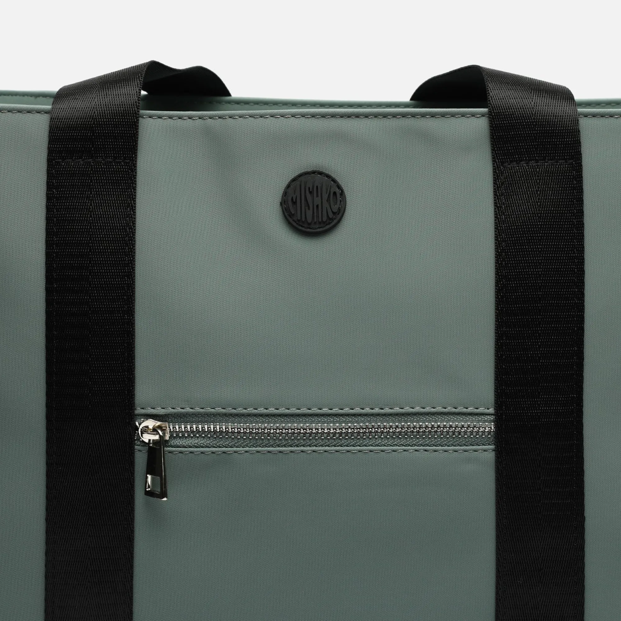 Misako Bolso shopper grande en nylon con bolsillo para tablet