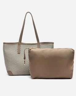 Misako Bolso shopper grande estampado con bolsa interior extraíble