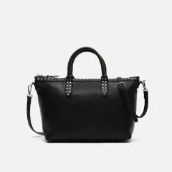 Misako Bolso tote con asa bandolera y detalles metálicos