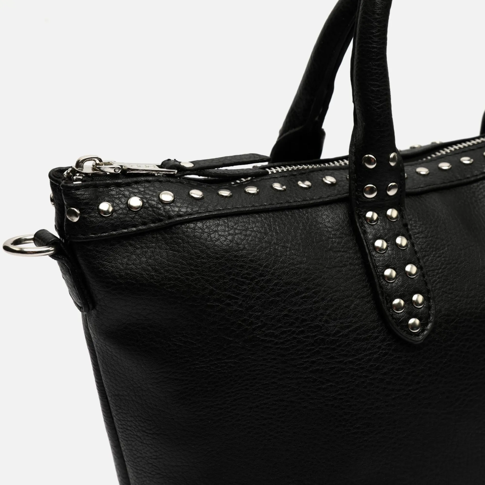 Misako Bolso tote con asa bandolera y detalles metálicos