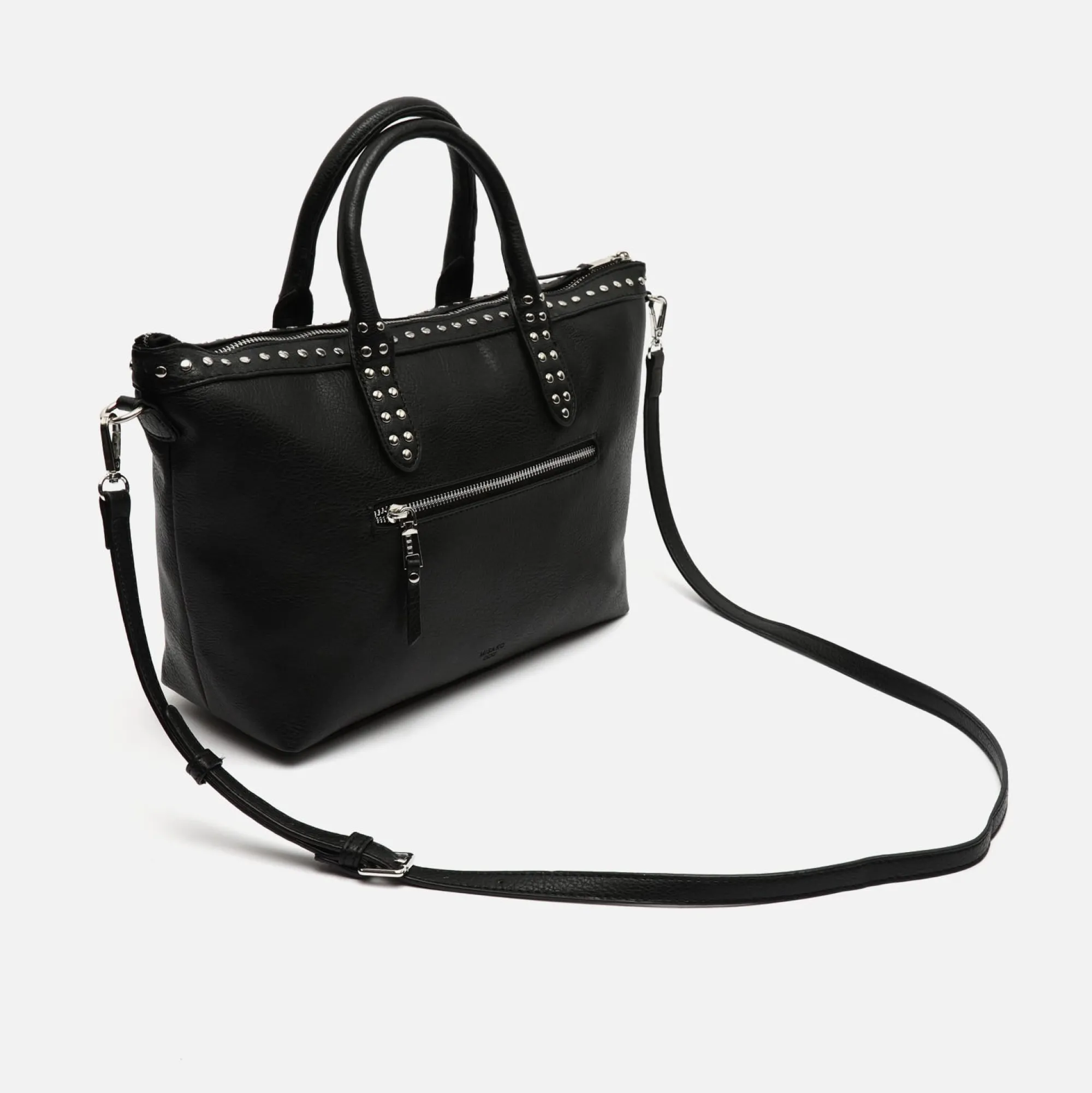 Misako Bolso tote con asa bandolera y detalles metálicos