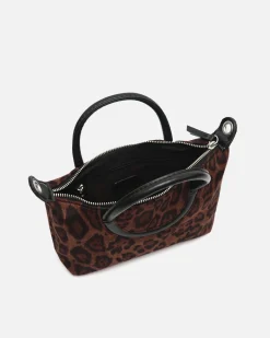 Misako Bolso tote de fiesta animal print y asa bandolera extraíble