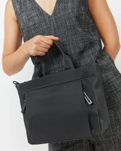 Misako Bolso tote mediano en nylon con asa bandolera extraíble