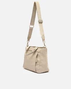 Misako Bolso tote mediano en nylon con asa bandolera extraíble