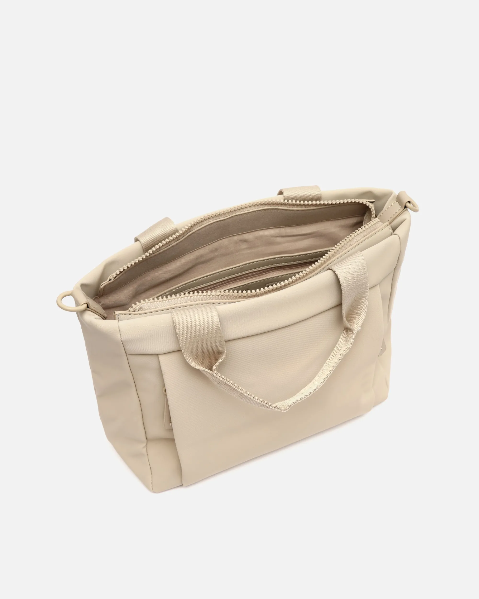Misako Bolso tote mediano en nylon con asa bandolera extraíble