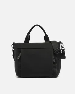 Misako Bolso tote mediano en nylon con asa bandolera extraíble