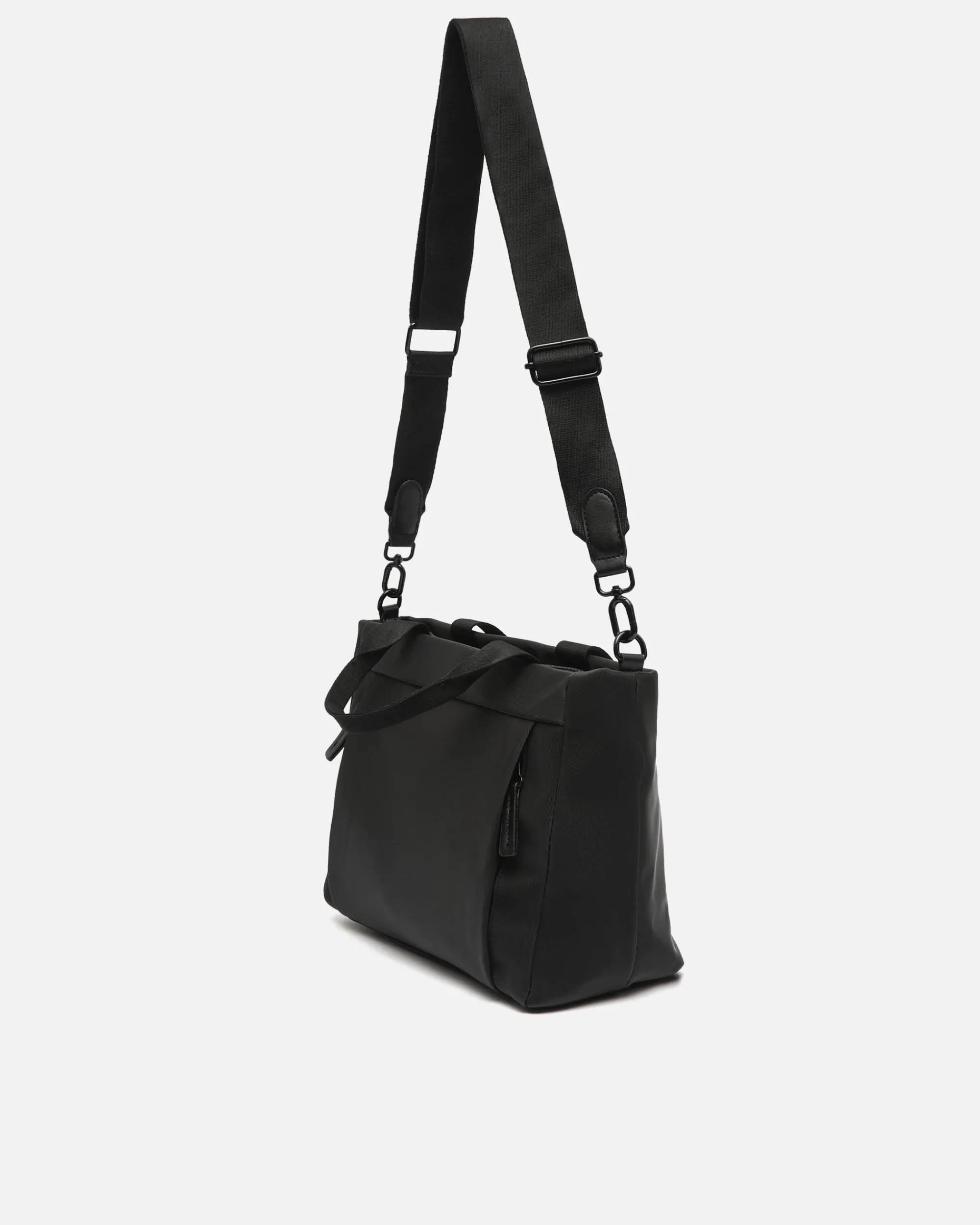 Misako Bolso tote mediano en nylon con asa bandolera extraíble