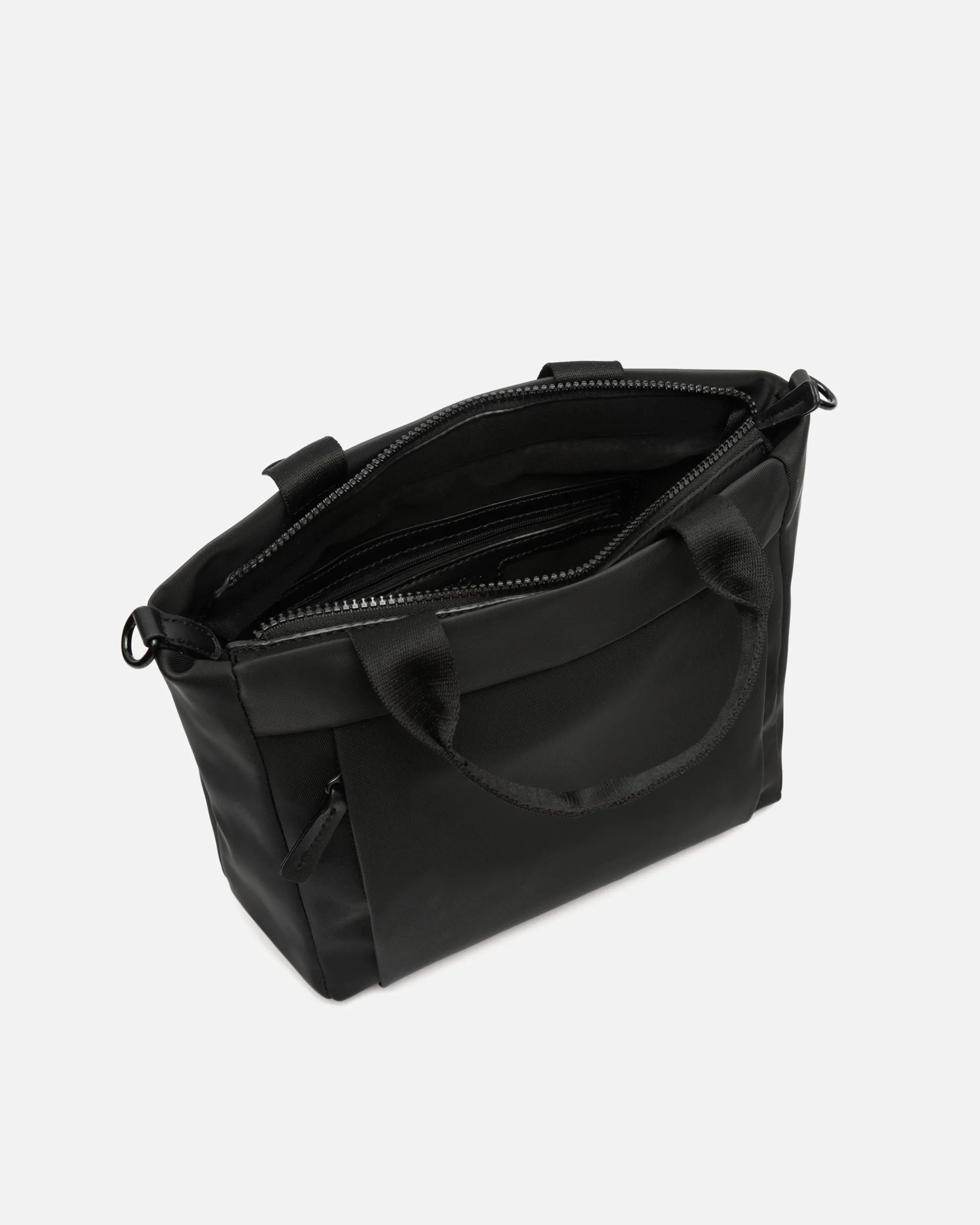 Misako Bolso tote mediano en nylon con asa bandolera extraíble