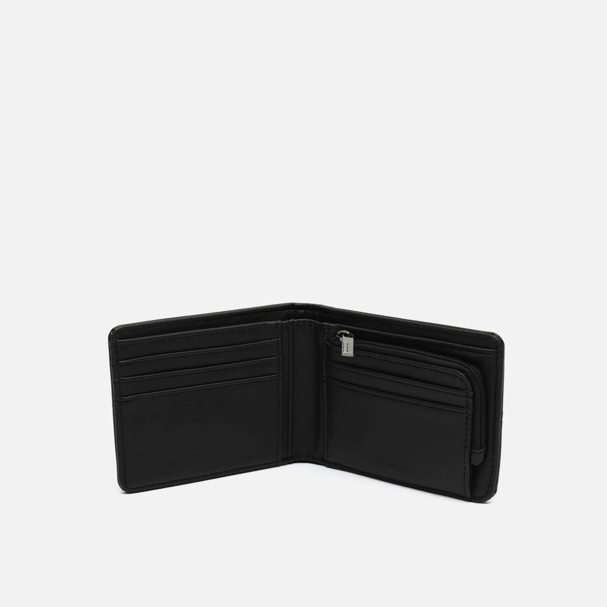 Hombre Misako Cartera con compartimento para billetes, tarjetas y monedas