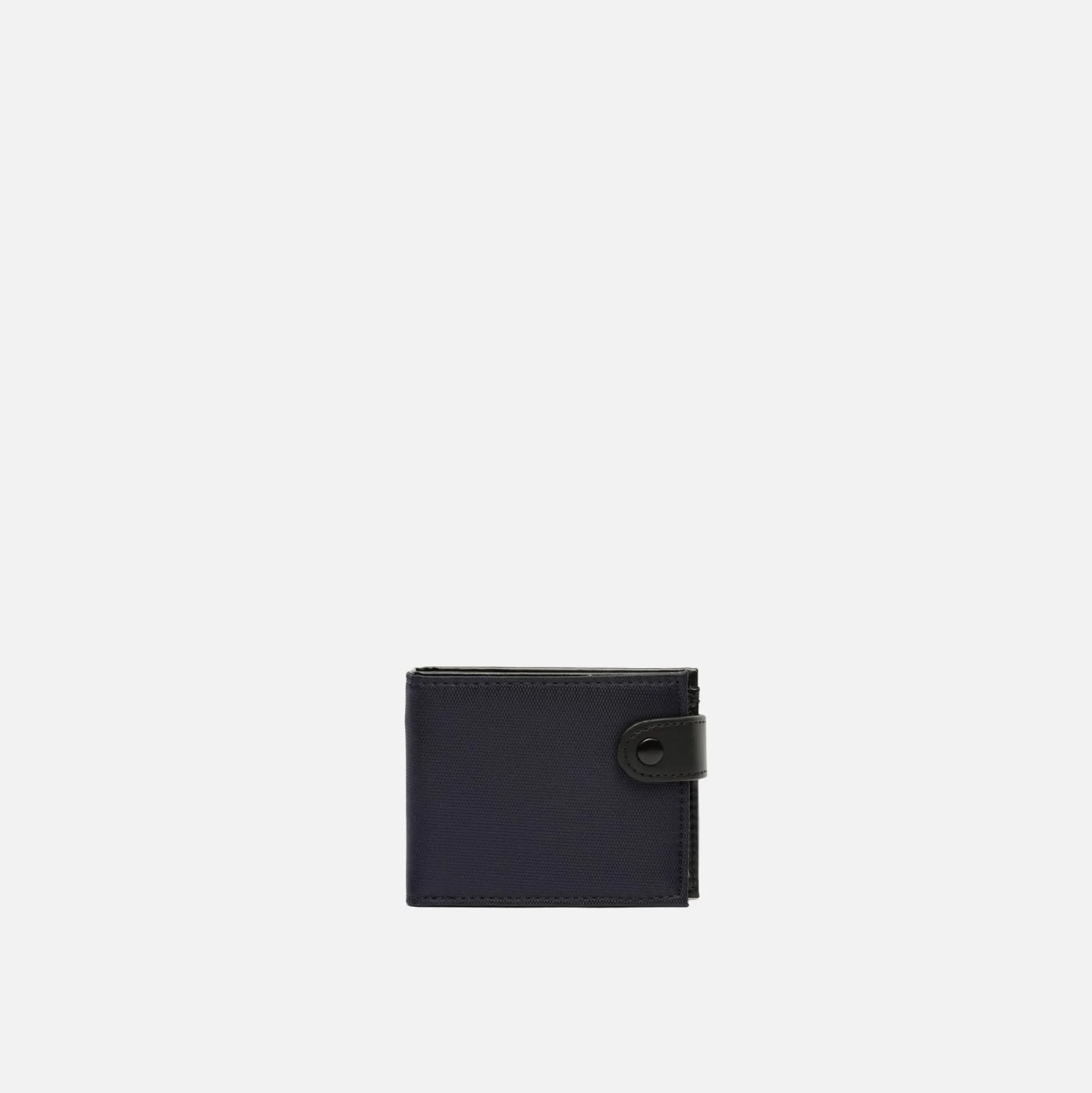 Hombre Misako Cartera con compartimento para billetes, tarjetas y monedas con cierre