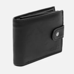 Hombre Misako Cartera con compartimento para billetes, tarjetas y monedas con cierre