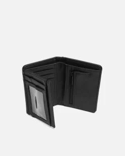 Hombre Misako Cartera con compartimento para billetes, tarjetas y monedas