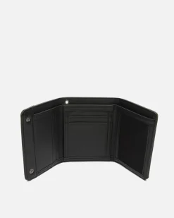 Hombre Misako Cartera con compartimento para billetes, tarjetas y monedas